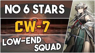 CW7  Low End Squad 【Arknights】 [upl. by Etteiluj]