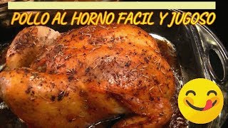 POLLO AL HORNO FACIL Y JUGOSO🐥🐥ALEX Y GABY VLOGSRecetaEconomica [upl. by Anital]