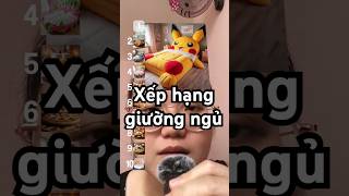 Xếp hạng giường ngủ độc lạ 🛏️ ranking gamer gameranking tiktok funny gamingranking [upl. by Lusa]