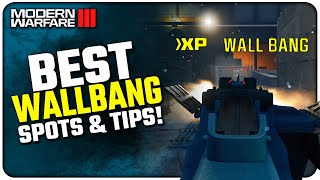 How to get Easy Bullet Penetration Kills in MWIII  Wall Bang Tips [upl. by Halak]