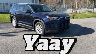 2024 Toyota GRAND Highlander XLE Hybrid  Perfectly Flawed [upl. by Nahtnahoj283]