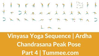 Peak Pose Ardha Chandrasana  Vinyasa Yoga Sequencing Planning for Yoga Teachers Part 4 Tummeecom [upl. by Rai]