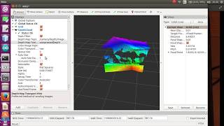 Xbox 360 1473 Kinect 3D view using ROS in UBUNTU [upl. by Elcin]