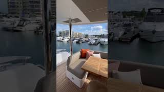 Sunseeker 76 Yacht 2022 quotSOLARISquot shorts yachts yachtforsale [upl. by Aicilehp]