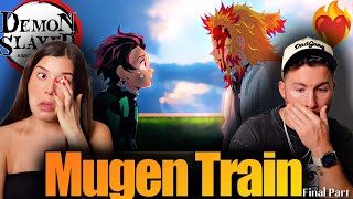 😭 SET YOUR HEART ABLAZE ❤️‍🔥 Demon Slayer The Movie Mugen Train Reaction FINAL PART [upl. by Gurolinick339]