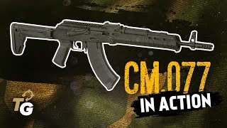 Cyma CM077  AK47 Test Repliki Airsoft [upl. by Tillinger]