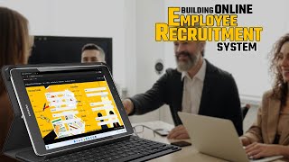 Online Employee Recruitment System Project Using Python [upl. by Zampino]