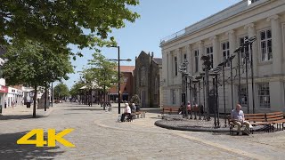 Fareham Walk Town Centre【4K】 [upl. by Hawkie]