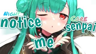 Nightcore  notice me senpai quotLyricsquot [upl. by Sethi961]