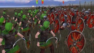 Rome Total War Remastered Historical Battle 3  The Battle of Telamon PC [upl. by Nev]