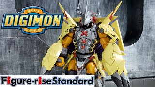 Bandai Digimon WarGreymon Model kit Figurerise Amplified [upl. by Ytram263]