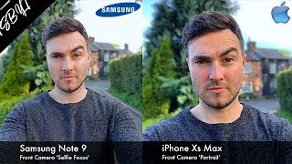 iPhone Xs Max vs Samsung Galaxy Note 9  Camera Test Comparison Review [upl. by Fricke]