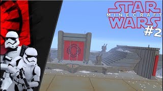 Starkiller Base Part 2 quotThe Main Entrancequot  Minecraft PS4 STAR WARS Structures [upl. by Nwahsud]