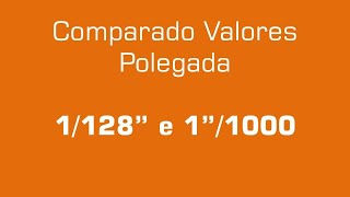 Analisando Resolução 1128quot e Polegada Milesimal [upl. by Austen]