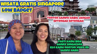 4 LOKASI WISATA GRATIS SINGAPORE ⁉️LOW BUDGET ♥️ [upl. by Anil]