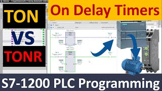 Retentive on delay Timer TONR  Where is retentive timer used [upl. by Gagnon]