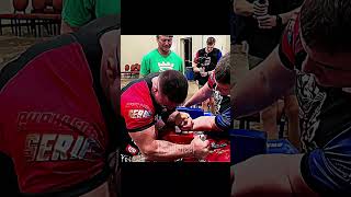 😱Auden Larratt punishes James English armwrestling motivation viral edit funny [upl. by Durante]