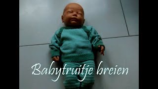 Babytruitje breien  Breimeisjenl [upl. by Jeramey]