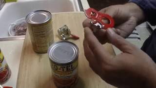 Comparing Can Openers Ganji Kankiri Can Opener 1044 Super Kim [upl. by Yespmed600]