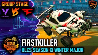 FirstKiller Design  RLCS XI Winter Major  Faze Vs V1 Group Stage [upl. by Aneeles]