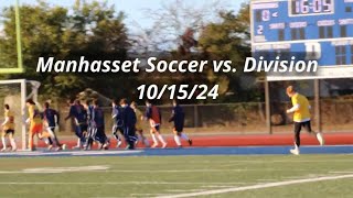 Manhasset Soccer vs Divison HS 101524 [upl. by Nevile]