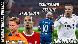 INTERNATIONAAL VOETBAL BOM BARST BIJ REAL MADRID MBAPPÉVAN DIJKFRENKIE DE JONGNEYMAR [upl. by Ymmak]