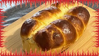 Recette facile de brioche au chocolat  vidéo courte [upl. by Hanford]