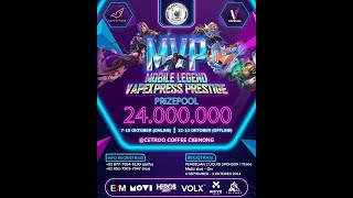 DAY 1 TOURNAMENT MOBILE LEGENDS VAPEXPRESS PRESTIGE [upl. by Uthrop630]