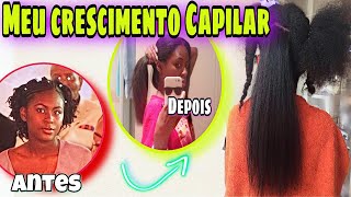 Dicas super fáceis de como fazer o cabelo Africano crespo crescer rápido  Tipo 4b4c 🇦🇴❤️ [upl. by Ardnahs443]