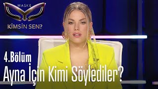 Ayna için kimi söylediler  Maske Kimsin Sen 4 Bölüm [upl. by Rapsag270]