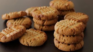 3Ingredient Butter Cookies Recipe [upl. by Ilrebma]