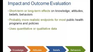 Chapter 10 Types of Program Evaluation [upl. by Htenaj]