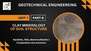 Lecture 5  Clay Mineralogy of Soil  Kaolinite Illite Montmorillonite  Composition and structure [upl. by Serra110]