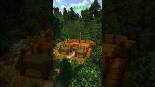 Minecraft Survival Spruce Mansion Tutorial shorts minecraft [upl. by Yentyrb]