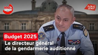 Budget 2025  audition du directeur général de la gendarmerie nationale [upl. by Naletak824]