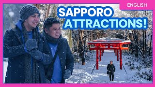 15 SAPPORO THINGS TO DO amp PLACES TO VISIT • Travel Guide PART 2 • ENGLISH • The Poor Traveler Japan [upl. by Anoek]