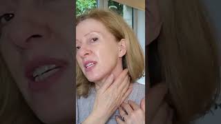 Lymphatic Drainage Facial Massage over40skincare over50skincare fab50s skincare skin fabskin [upl. by Mozelle]