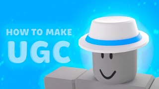 How to Make a UGC Fedora for Roblox  Beginners [upl. by Nylynnej]