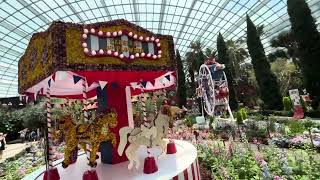 Carnival of Flowers  Flower Dome  Gardens by the Bay [upl. by Eillit323]