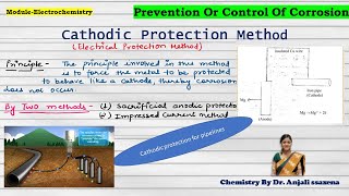 Cathodic Protection corrosion sacrificial anodic protection  Impressed current cathodic protection [upl. by Ybroc]