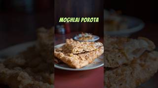 Enjoy Moghali Porota at Purbani Restaurant Gariahat during Durga Puja shopping shorts [upl. by Kered]