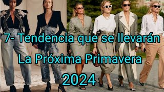 7 Tendencias que se llevarán la Próxima Primavera 2024 Según la Semana de la Moda de Copenhague [upl. by Giannini]