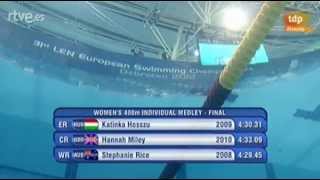 Womens 400m individual medley Final  European Swimming Championships 2012 [upl. by Mauro480]