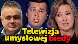 Telewizja umysłowej biedy Republika Tomasza Sakiewicza to przekaz dla najbardziej prymitywnych [upl. by Ahseya]