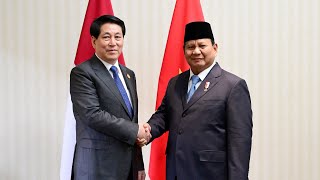 Pertemuan Bilateral Presiden Prabowo dengan Presiden Viet Nam Luong Cuong Lima 15 November 2024 [upl. by Lehcsreh]