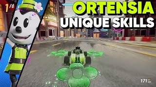 Ortensia Unique Skills Showcase  Disney Speedstorm [upl. by Aleahcim]