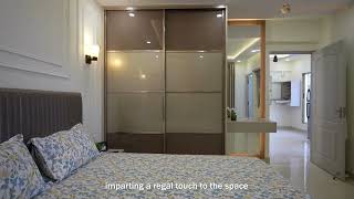 Lacquered Glass Wardrobe  Sliding Wardrobe  Aristo Wardrobe [upl. by Tilly]