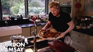 Roast A Turkey With Gordon Ramsay [upl. by Akerehs]