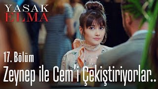 Zeynep ile Cemi çekiştiriyorlar  Yasak Elma 17 Bölüm [upl. by Lorelei]