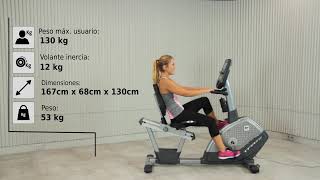 TFR ERGO TFT H650TFT  Bicicleta Reclinada  BH Fitness [upl. by Lyda]